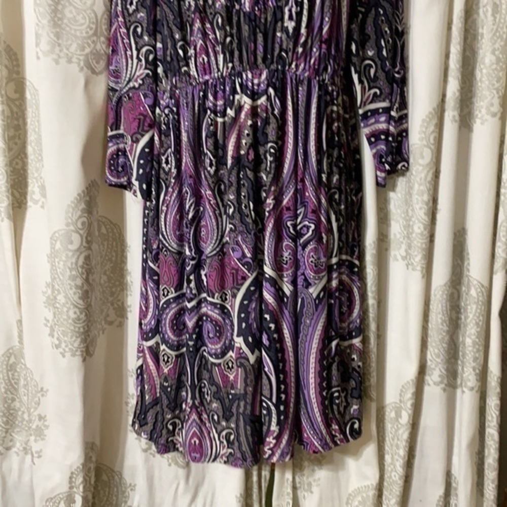 INC International Concepts Women Purple Casual - Picture 6 of 11